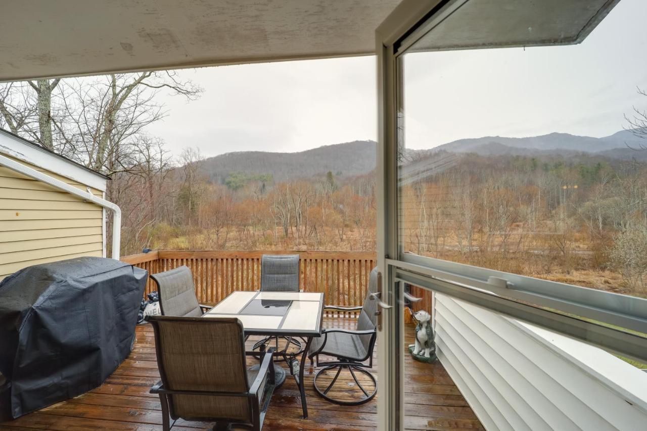 Cozy Banner Elk Condo With Fireplace And Lookout Deck! 外观 照片